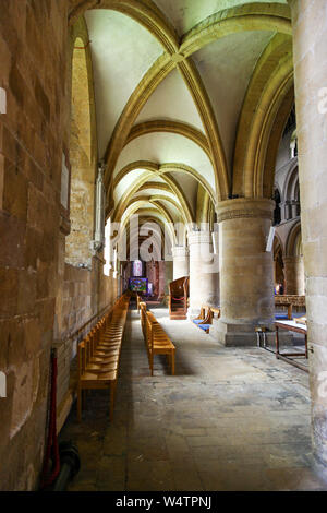 La Chiesa Cattedrale di Southwell Minster, southwell, Nottinghamshire, England, Regno Unito Foto Stock