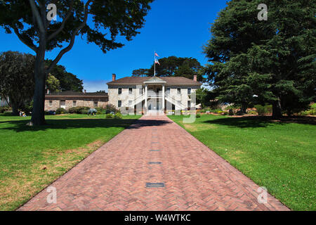 Town Hall nella città di Monterey in California Foto Stock