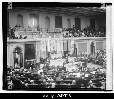Conteggio voto elettorale 1921, 2-9-21 Foto Stock