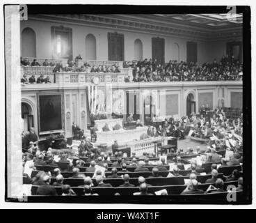 Conteggio voto elettorale 1921, 2-9-21 Foto Stock