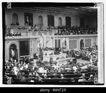 Conteggio voto elettorale 1921, 2-9-21 Foto Stock