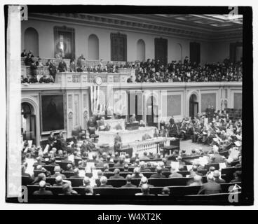 Conteggio voto elettorale 1921, 2-9-21 Foto Stock