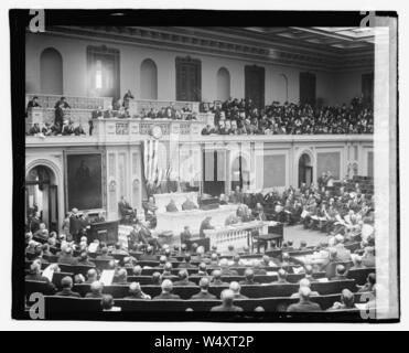 Conteggio voto elettorale 1921, 2-9-21 Foto Stock