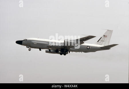 Il USAF United States Air Force Boeing RC-135V Foto Stock