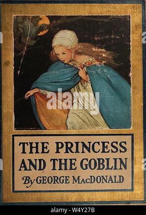 Coperchio per la principessa e il Goblin da George MacDonald illustrato da Jessie Willcox Smith 1920. Foto Stock