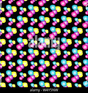 Psichedelico sfondo astratto illustrazione vettoriale Illustrazione Vettoriale