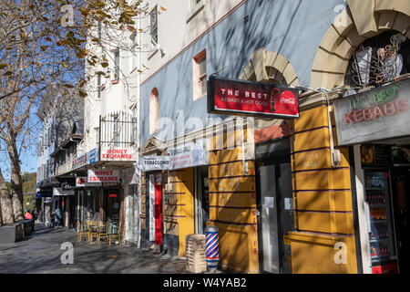 Il sobborgo di Sydney di Kings Cross e' rinomato per la vita notturna e la notte Club, Sydney, Australia Foto Stock