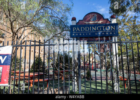 Paddington scuola pubblica nella parte interna di Sydney, Nuovo Sud Wlaes,l'Australia Foto Stock