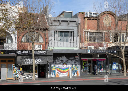 Il sobborgo di Sydney di Kings Cross e' rinomato per la vita notturna e la notte Club, Sydney, Australia Foto Stock