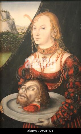 Lucas Cranach Salome. Foto Stock