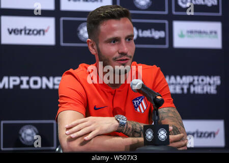 East Rutherford, Stati Uniti. Xxv Luglio, 2019. William Volcov; Real Madrid; Usa; Metlife; Stadium; Internazionale; Champions; Cup; Zkpa Credito: Brasile Photo Press/Alamy Live News Foto Stock