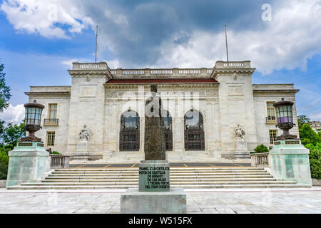 Organizzazione Stati Americani sede OSA a Washington DC. Organizzazione Intercountry tutti i Paesi nelle Americhe, America Centrale e Sud America trovato Foto Stock