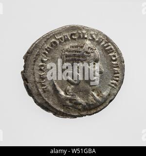 Antoninianus, sconosciuto, Roma, Lazio, l'Italia, 244 - 249, argento o bronzo argentato), 0,0034 kg (0075 lb Foto Stock