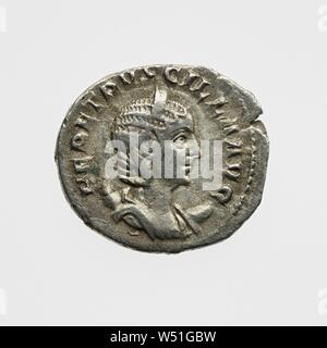 Antoninianus, sconosciuto, Roma, Lazio, l'Italia, 249 - 251, argento o bronzo argentato Foto Stock