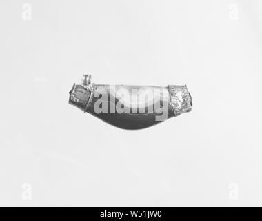 Pendente per una catena, sconosciuto, Iran (?), 2° - 1° secolo a.c., Agata, pietra scura, cristallo di rocca e oro Foto Stock