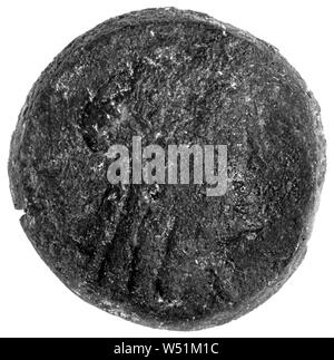 Coin, sconosciuto, Egitto, secolo a.c., bronzo, 0,0131 kg (0.0289 lb Foto Stock