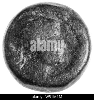 Coin, sconosciuto, Egitto, secolo a.c., bronzo, 0.0169 kg (0.0373 lb Foto Stock