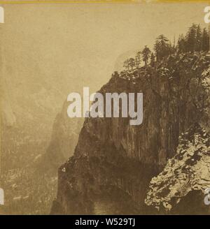 Il parco nazionale di Yosemite Valley, California., Benjamin West Kilburn (American, 1827 - 1909), circa 1870, albume silver stampa Foto Stock