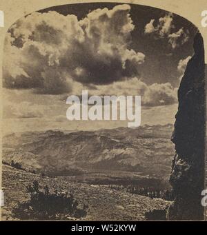 Sierras, Yosemite Valley, Sconosciuto maker, americano, circa 1870, albume silver stampa Foto Stock