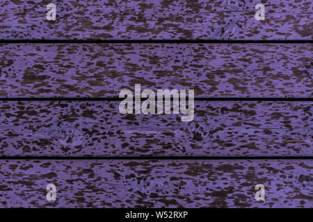 Viola grunge modello legno texture di sfondo, tavole di legno. Foto Stock