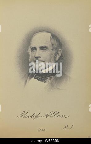 Philip Allen, James Earle McClees (American, 1821 - 1887), Julian Vannerson (American, 1827 - dopo il 1875), Washington, Distretto di Columbia, Stati Uniti, circa 1859, salata stampa carta, 9,1 × 7,8 cm (3 9/16 x 3 1/16 in Foto Stock