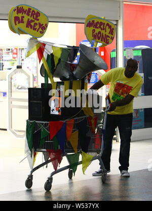 MANCHESTER, REGNO UNITO BGT STAR MR ZIP VIDEO MUSICALE DI CREDITO FAIRBROTHER IAN/ALAMY STOCK FOTO Foto Stock