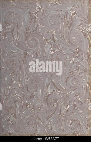 Carta risguardo del libretto, sconosciuto, Madrid, Spagna, completata nel 1616, Leaf: 28,9 x 20 cm (11 3/8 x 7 7/8 in Foto Stock