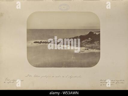 Geologico Estudo do Cabo de Santo Agostinho, Marc Ferrez (brasiliano, 1843 - 1923), Pernambuco, Brasile, 1875 - 1876, albume silver stampa, 19,2 × 25,3 cm (7 9/16 × 9 15/16 in Foto Stock