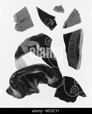 Attico a figure rosse frammenti STAMNOS (41), circa 470 A.C. Foto Stock