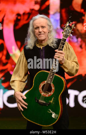 Photocall per '50 anni fa - Woodstock' anniversario Rai TV speciale in Milano, Italia. Dotato di: Donovan Leitch Dove: Milano, Lombardia, Italia Quando: 15 maggio 2019 Credit: IPA/WENN.com * * disponibile solo per la pubblicazione in UK, USA, Germania, Austria, Svizzera** Foto Stock