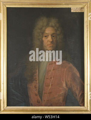 Attribuito a David von Krafft, Johan Gabriel Sparfvenfeldt, 1655-1727, pittura, Johan Gabriel Sparwenfeld, olio su tela, altezza 83 cm (32,6 pollici), Larghezza 68 cm (26,7 pollici) Foto Stock