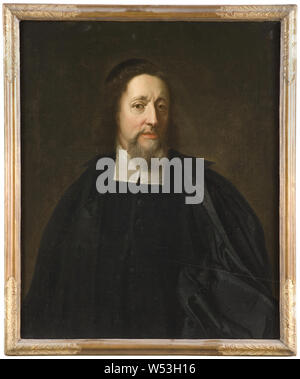 Attribuito a Johan Henrik Scheffel, Erik Benzelius d.y, 1675-1743, pittura, olio su tela, altezza 80 cm (31,4 pollici), larghezza di 65 cm (25,5 pollici) Foto Stock