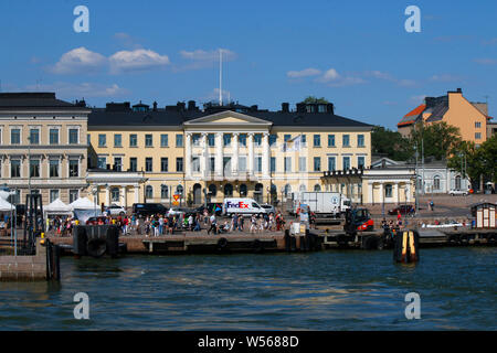 Praesidentenpalais, Presidentinlinna, Helsinki (nur fuer redaktionelle Verwendung. Keine Werbung. Referenzdatenbank: http://www.360-berlin.de. © Jens Foto Stock