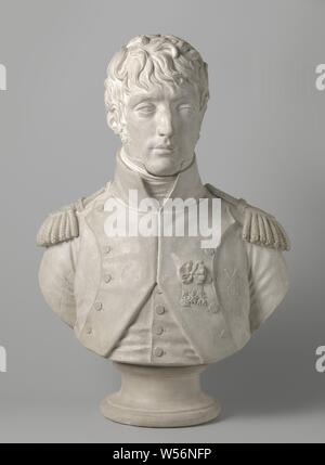 Busto di Louis Napoleon, re d'Olanda, re d'Olanda., Luigi Napoleone Bonaparte, Pierre Cartellier, 1806, gesso, h 74 cm × W 51 cm × d 30 cm Foto Stock