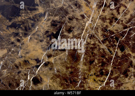 Modello di marmo con venature utili come sfondo o texture. Foto Stock