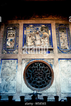 Dea della Misericordia Kuan Yin Santuario a Bangkok in Tailandia in Asia del sud-est in Estremo Oriente. Foto Stock