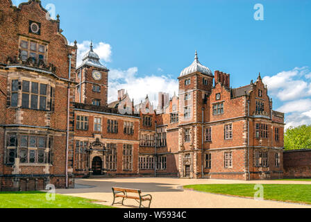 Aston Hall di Birmingham è un giacobino stile-mansion in Aston, Birmingham, Inghilterra. Foto Stock