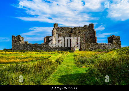 Piel Castello / Fouldry Castello / pila di Fouldray Foto Stock