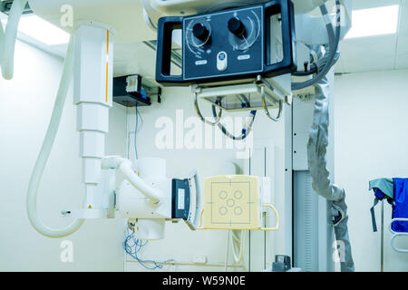 Ospedale macchina a raggi X per la fluoroscopia Foto Stock