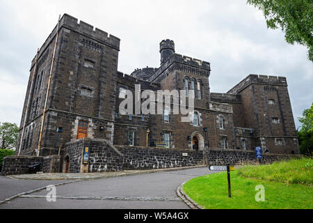 Old Town Jail off St John Street nel cuore della vecchia città di Stirling, Scozia, Regno Unito Foto Stock