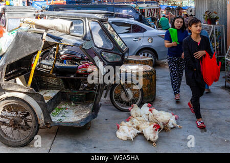 Giorno di mercato, Banaue, Luzon, Filippine Foto Stock