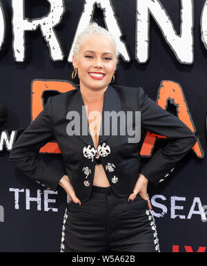 New York, Stati Uniti. Xxv Luglio, 2019. Rebecca Knox assiste l'arancione è il nuovo nero' finale di stagione in prima mondiale al Lincoln Center Alice Tully Hall Credito: Lev Radin/Pacific Press/Alamy Live News Foto Stock