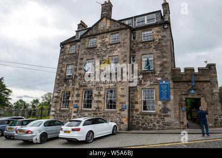 La Portcullis Hotel a Castle Wynd nella vecchia città di Stirling, Scozia, Regno Unito Foto Stock