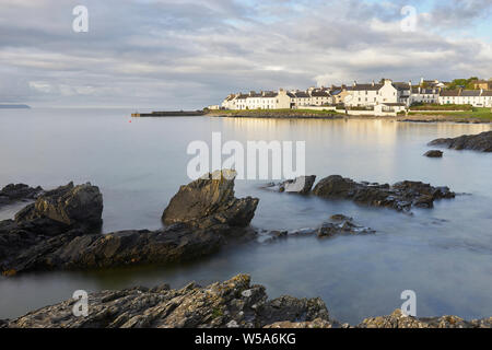Port Charlotte, Isle of Islay, Argyll, Scozia Foto Stock