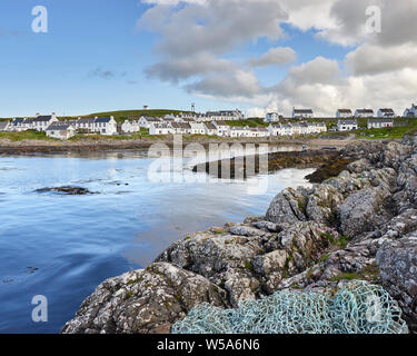 Portnahaven, isola di Islay, Argyll, Scozia Foto Stock