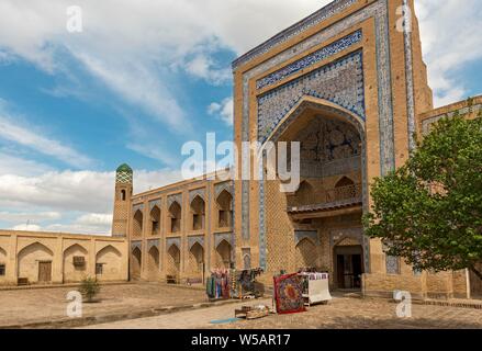 Mohammed Rakhim Khan madrasa, Muhammad Rahim-khan Madrasah, Khiva, Uzbekistan Foto Stock