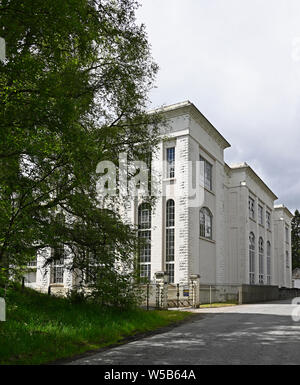 Tummel Bridge Power Station. Pitlochry, Perth and Kinross, Scotland, Regno Unito, Europa. Foto Stock