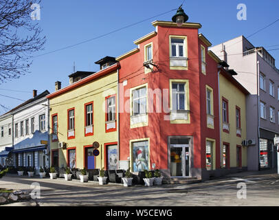 Strada di Bihac. Bosnia ed Erzegovina Foto Stock