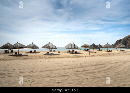 Ky Co isola, Ky Co Spiaggia La spiaggia selvaggia di Binh Dinh Viet Nam Foto Stock