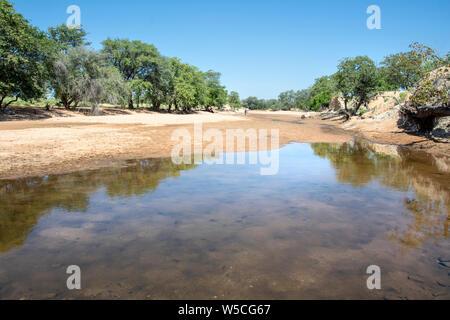 La Namibia travel damaraland e kaokoveld Foto Stock